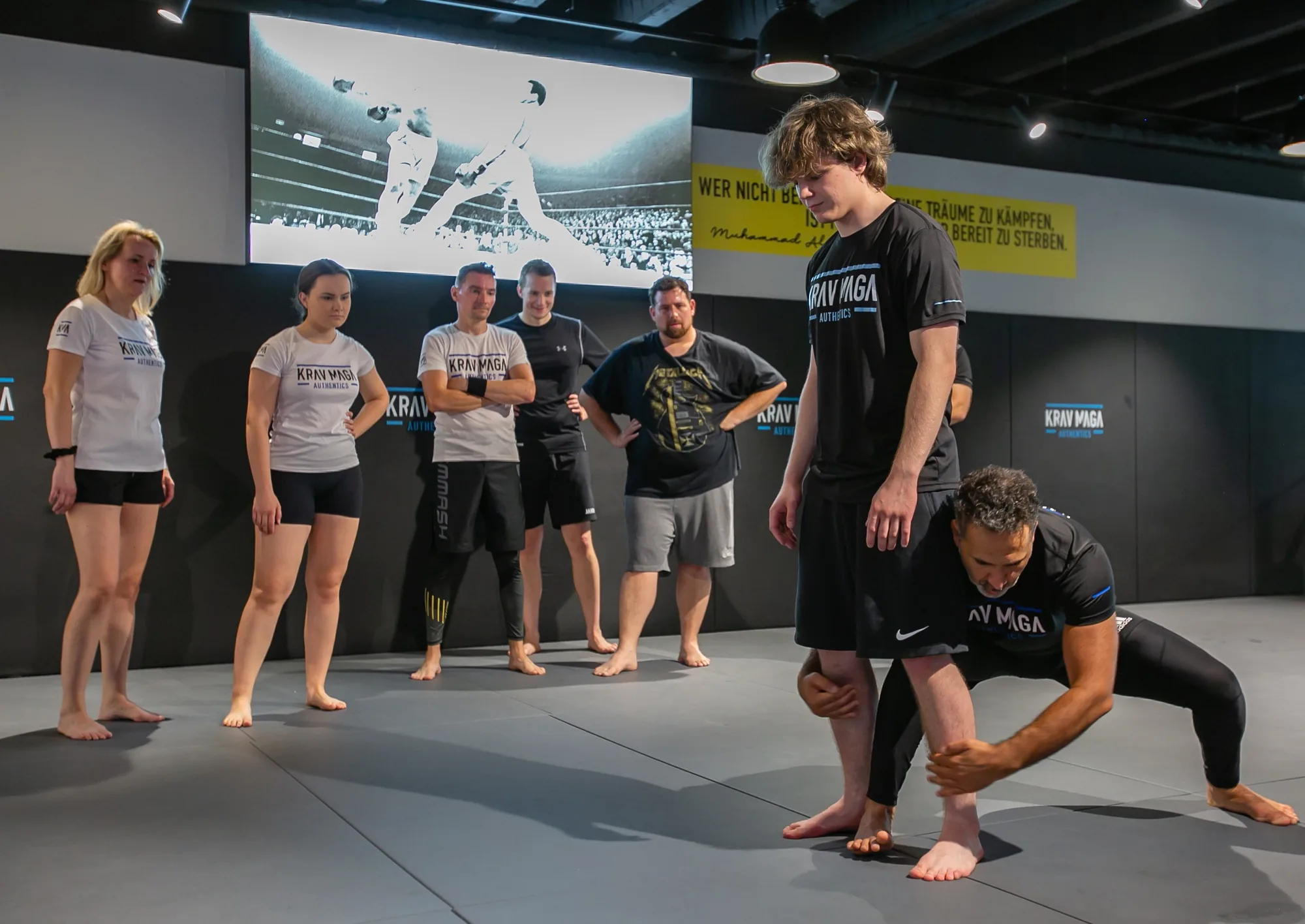 Krav Maga Authentics Training – Technik-Demonstration